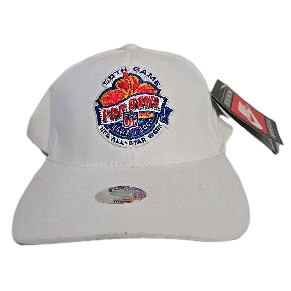 NWT Vtg 2000 Nike‎ NFL Pro Bowl Hat 50th Anniversary Hawaii Snapback DEADSTOCK